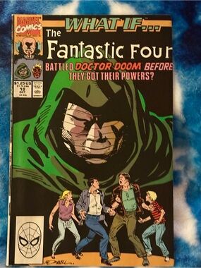 What If? #18 1990 Comic Book Fantastic Four Battled Doctor Doom Marvel